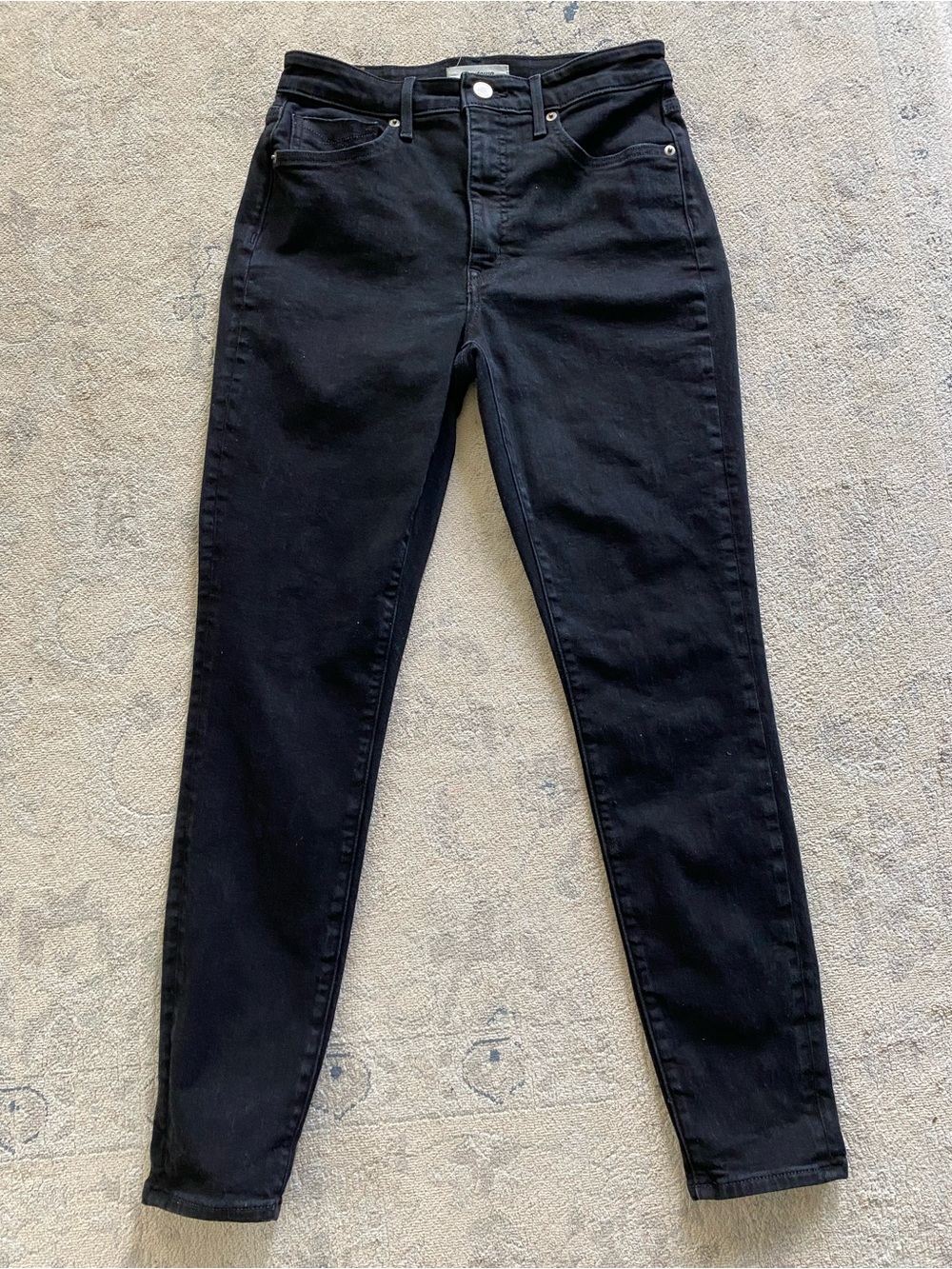 Revtown High Rise Skinny Jeans Black 29 Regular